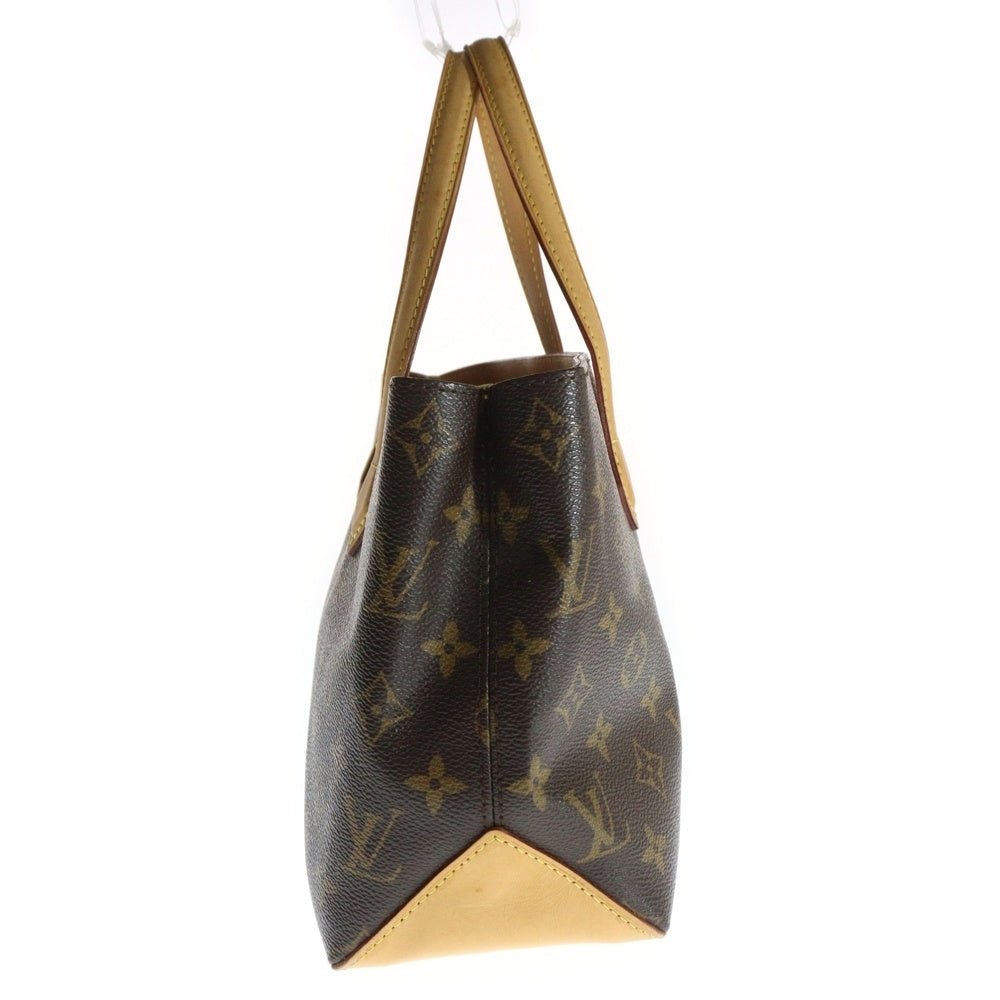 LOUIS VUITTON(ルイヴィトン) ルイヴィトン モノグラム ウィルシャーPM ハンドバッグ ミニバッグ ブラウン ゴールド金具 レザー×PVC M45643