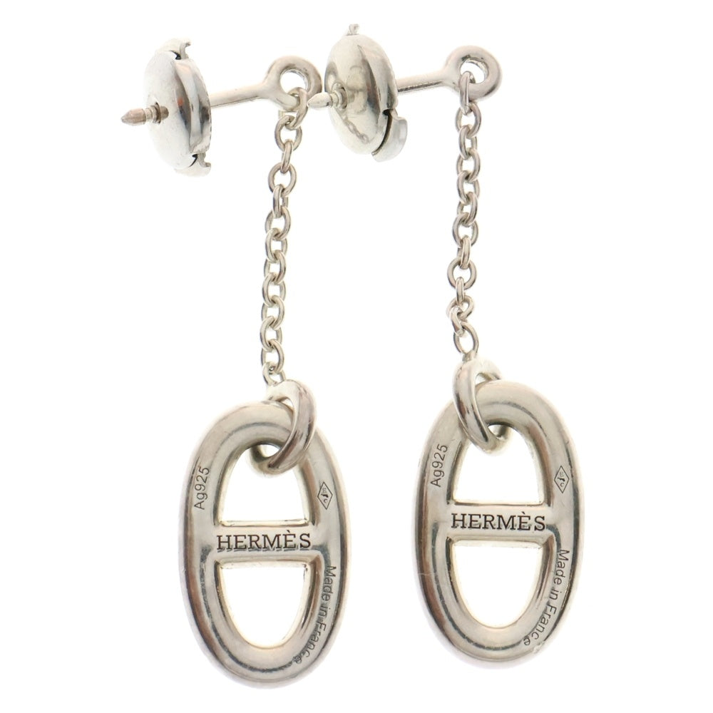 HERMES(エルメス) Chaine dAncre シェーヌダンクル ファランドール ピアス シルバー Ag925 SV