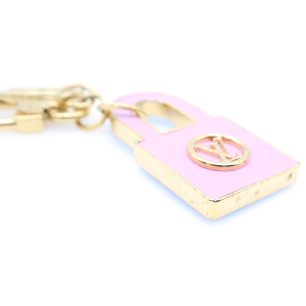 LOUIS VUITTON(ルイヴィトン) ポルト クレ・LV ライブリー チャーム ゴールド GP キーホルダーM00820