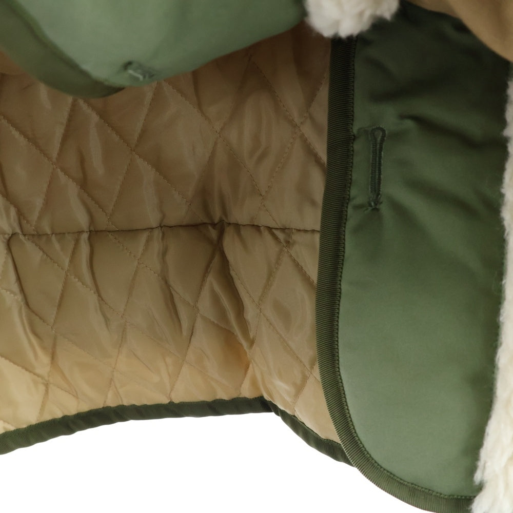 Sacai(サカイ) 23AW ×Carhartt WIP Canvas Parka Siberian カーハート キャンバス ダック地 シベリアン ボアフリース切り替え フーデッドジャケット コート ベージュ 23-06740