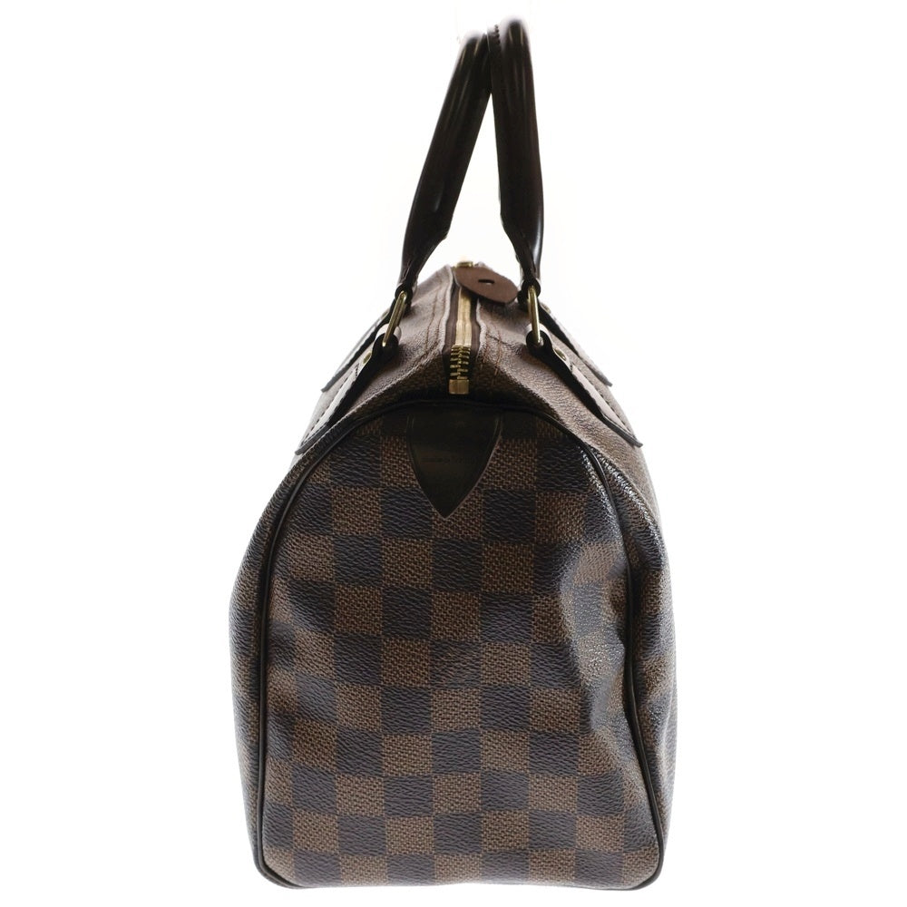 LOUIS VUITTON(ルイヴィトン) ダミエ スピーディ25 ミニボストンバッグ ハンドバッグ ブラウン ゴールド金具 レザー×PVC N41365