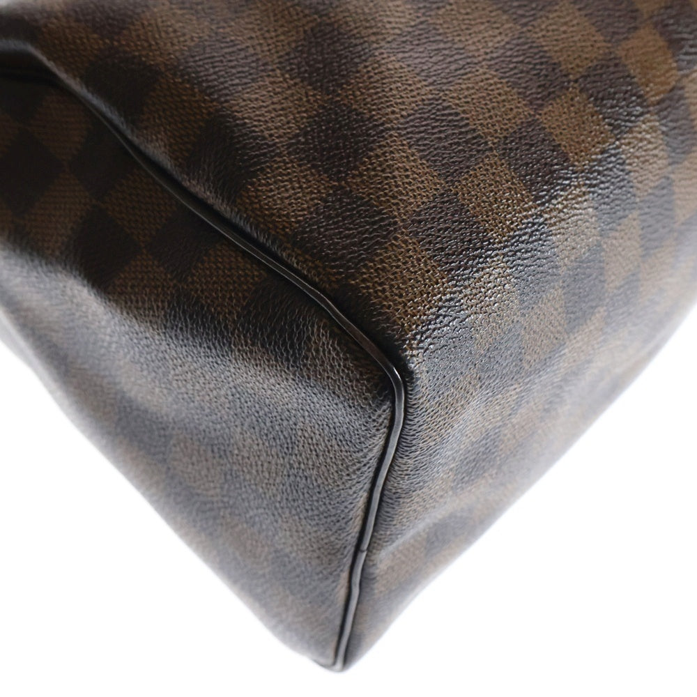 LOUIS VUITTON(ルイヴィトン) ダミエ スピーディ25 ミニボストンバッグ ハンドバッグ ブラウン ゴールド金具 レザー×PVC N41365