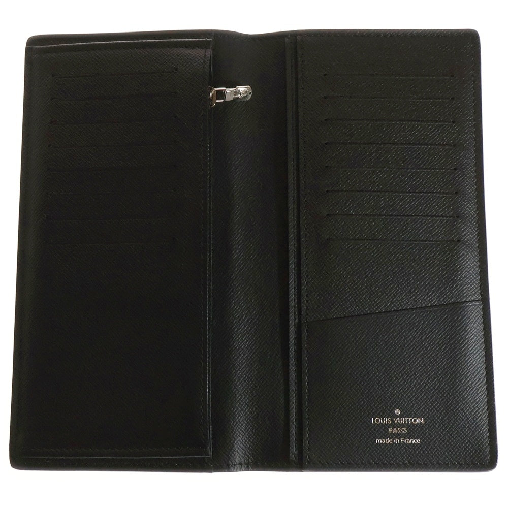 LOUIS VUITTON(ルイヴィトン) ポルトフォイユブラザ アルドワーズ タイガ レザー ロングウォレット 二つ折り 長財布 ブラック M32572