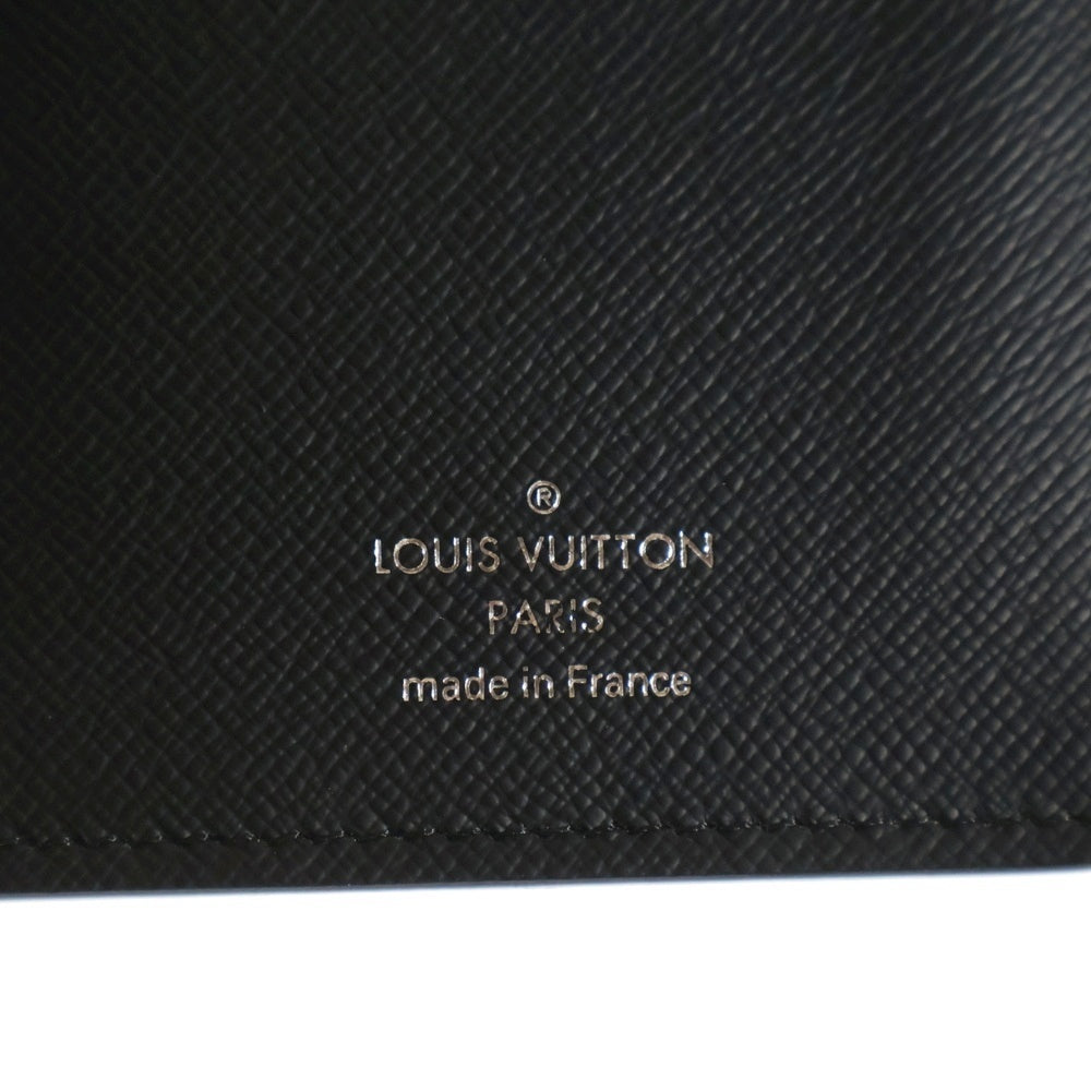 LOUIS VUITTON(ルイヴィトン) ポルトフォイユブラザ アルドワーズ タイガ レザー ロングウォレット 二つ折り 長財布 ブラック M32572