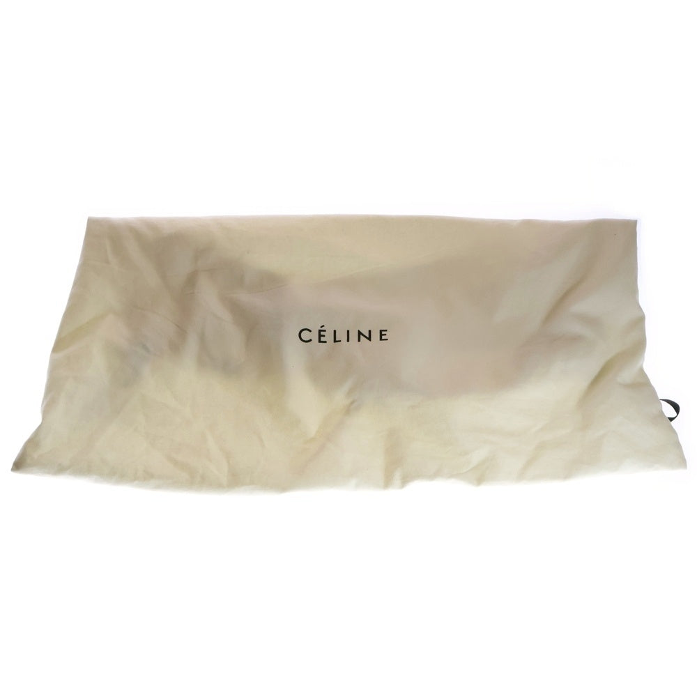 CELINE(セリーヌ) ホリゾンタルカバ ラージ レザー ハンド トートバッグ ゴールド金具 ブラック
