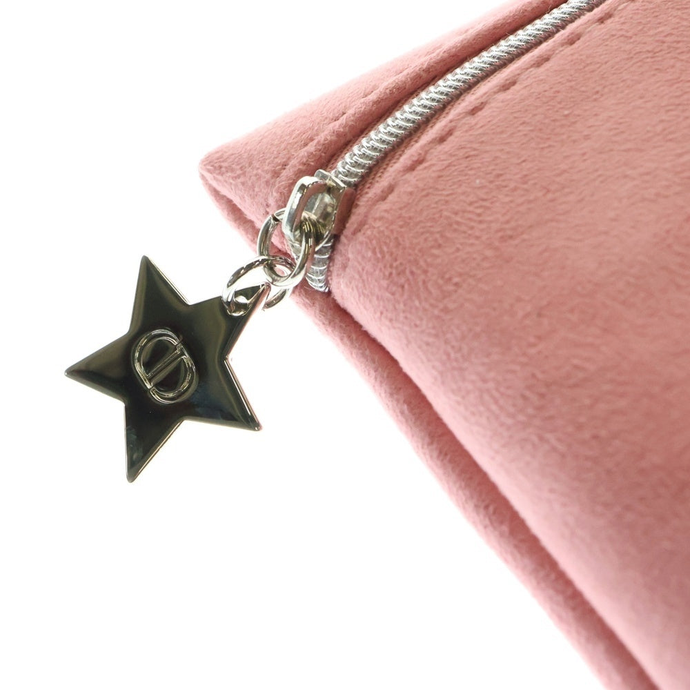 DIOR(ディオール) ノベルティ ポーチ クラッチバッグ ピンク スエード調