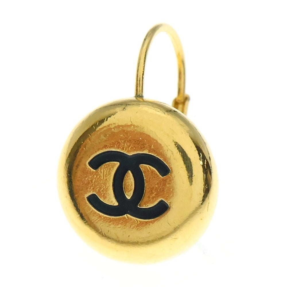 CHANEL(シャネル) ココマーク ボタンピアス 片耳 GP ゴールド