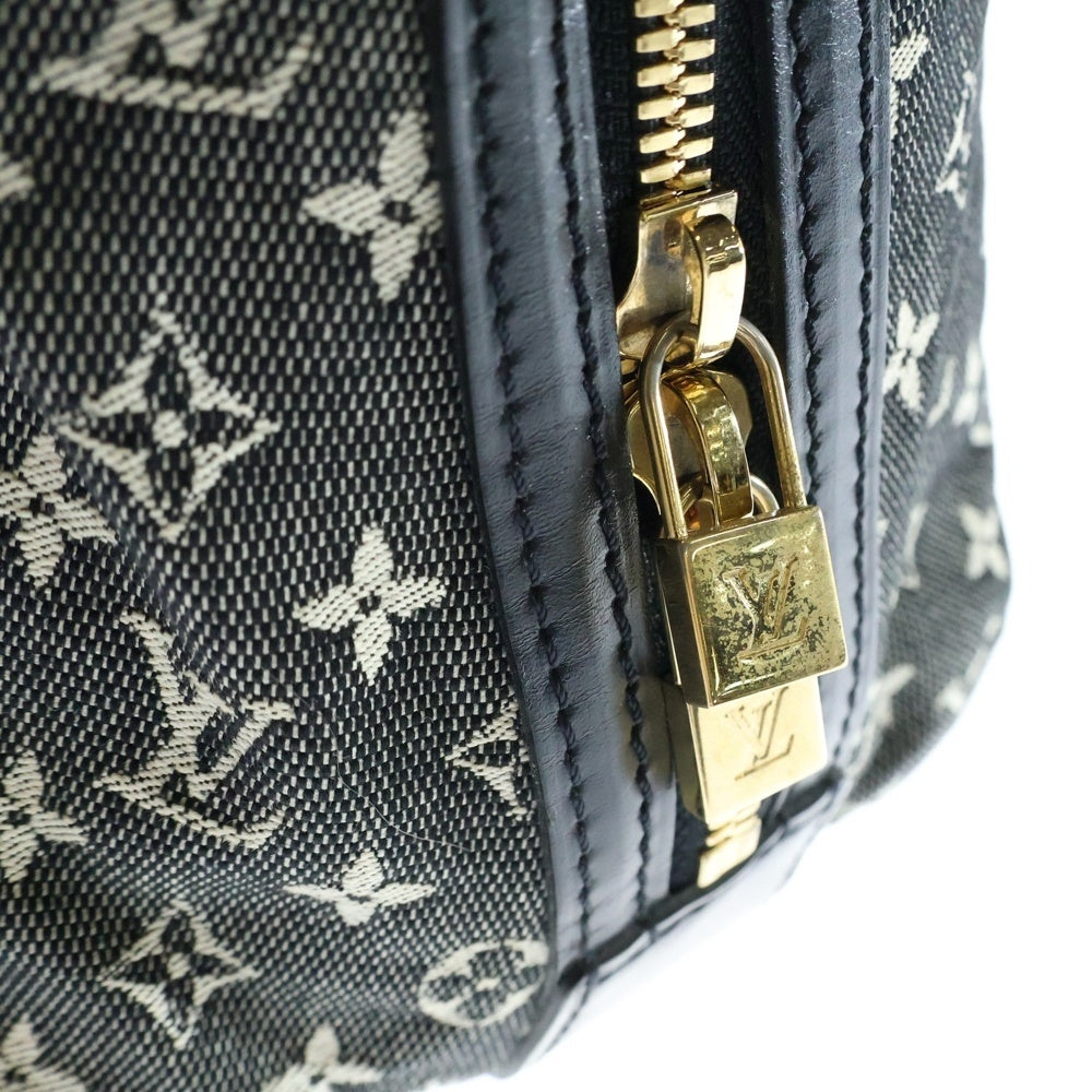 LOUIS VUITTON(ルイヴィトン) モノグラムミニ サックマリーケイト ハンドバッグ ブラック キャンバス×レザー ゴールド金具 M92508