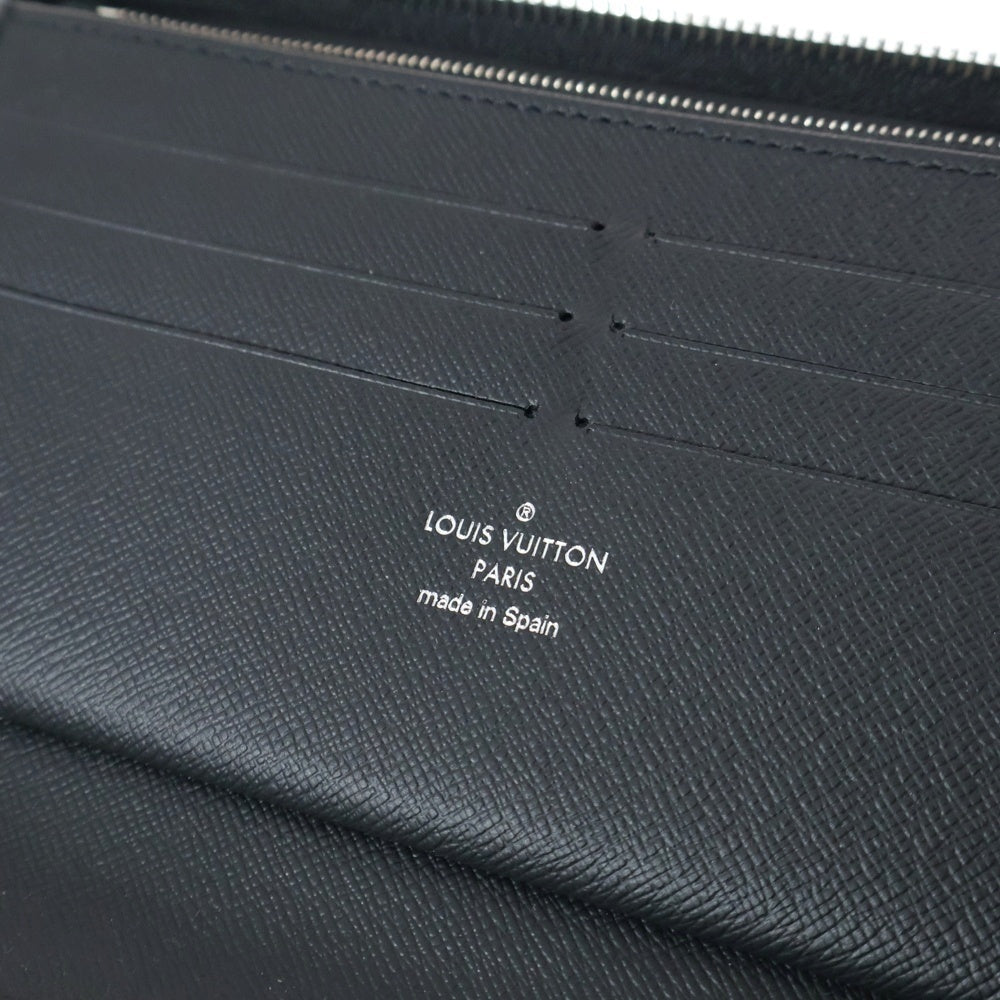 LOUIS VUITTON(ルイヴィトン) ダミエグラフィット ジッピーウォレット ヴェルティカル レザーロングウォレット 長財布 ブラック N63095