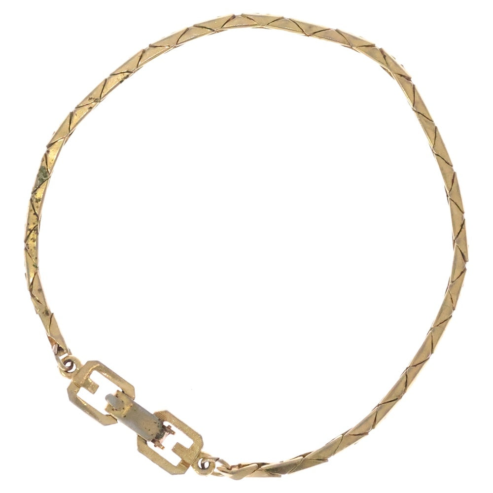 GIVENCHY(ジバンシィ) Gロゴ チェーンブレスレット ゴールド