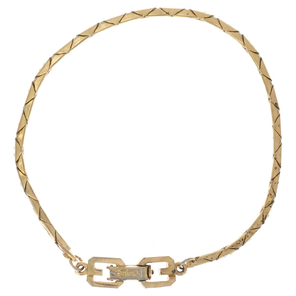 GIVENCHY(ジバンシィ) Gロゴ チェーンブレスレット ゴールド