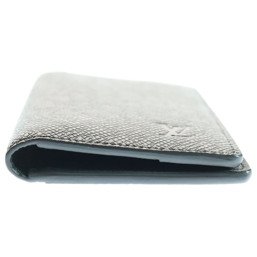 LOUIS VUITTON(ルイヴィトン) タイガ オーガナイザー・ドゥ ポッシュ カードケース 名刺入れ ブラック レザー M30537