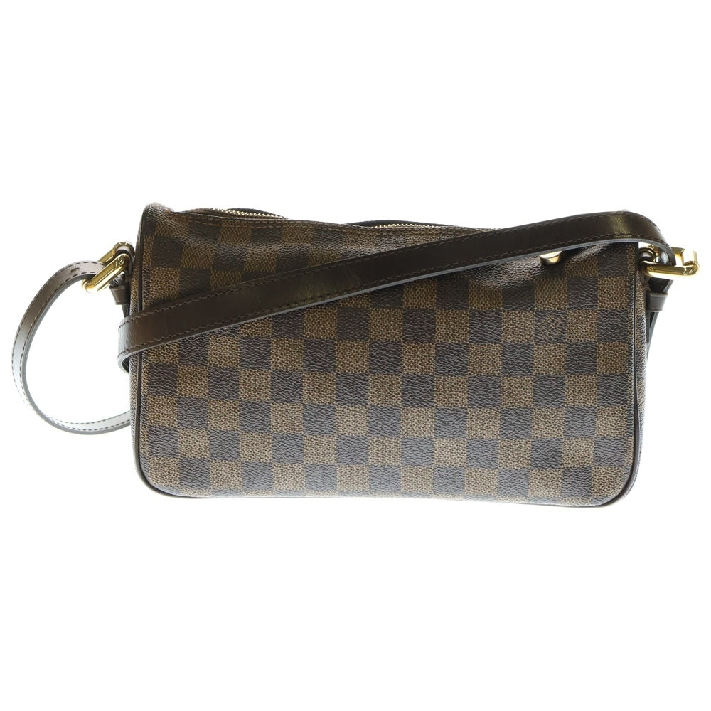 LOUIS VUITTON(ルイヴィトン) ダミエ ラヴェッロGM ショルダーバッグ ブラウン ゴールド金具 レザー×PVC N60006