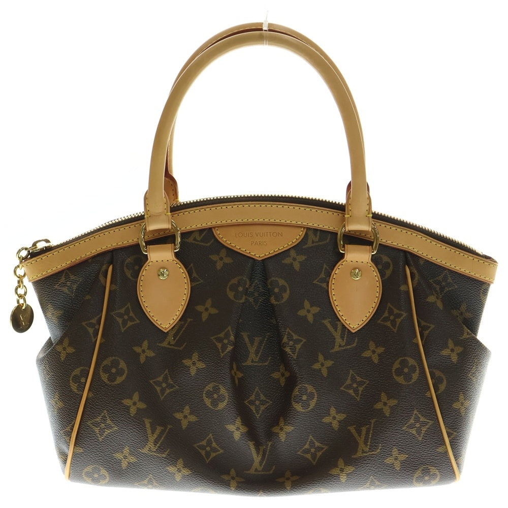 LOUIS VUITTON(ルイヴィトン) モノグラム ティヴォリPM レザーハンドバッグ ブラウン レディース M40143