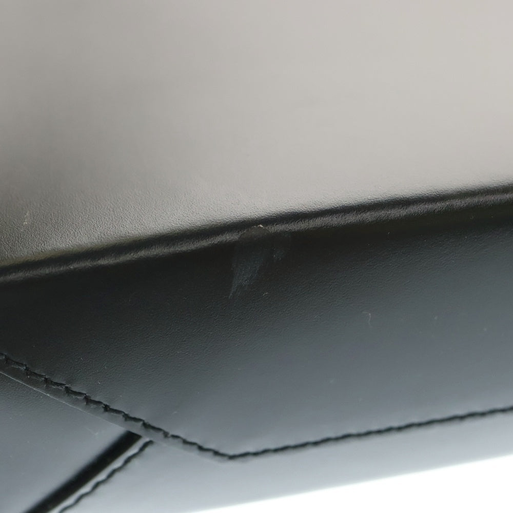 LOEWE(ロエベ) スタンダード A5 レザートートバッグ ブラック