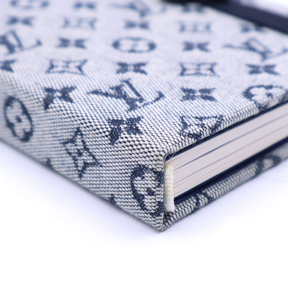 LOUIS VUITTON(ルイヴィトン) モノグラムミニ カルネ 手帳 ノートブック ネイビー R20833