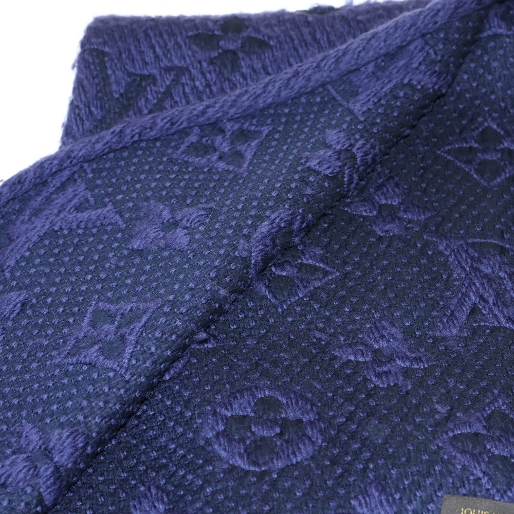 Louis Vuitton エシャルプ ロゴマニア マフラー モノグラム 紫 Louis Vuitton エシャルプ ロゴマニア マフラー モノグラム 紫 LOUIS