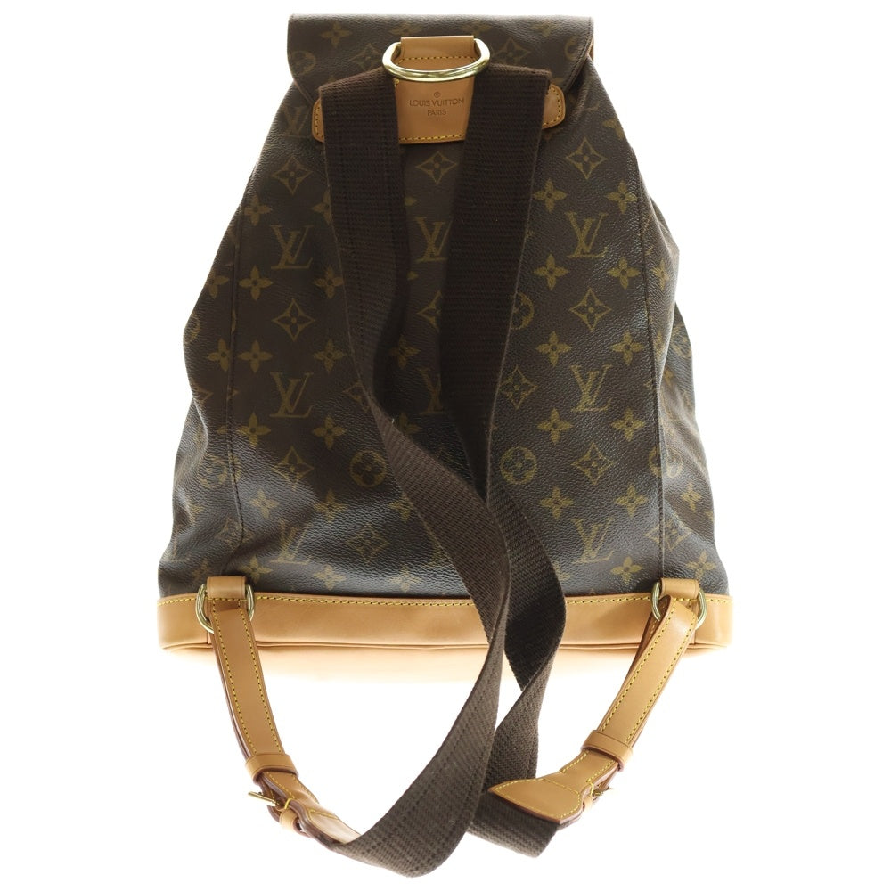 LOUIS VUITTON(ルイヴィトン) モノグラム モンスリGM ブラウン リュック バックパック PVC M51135