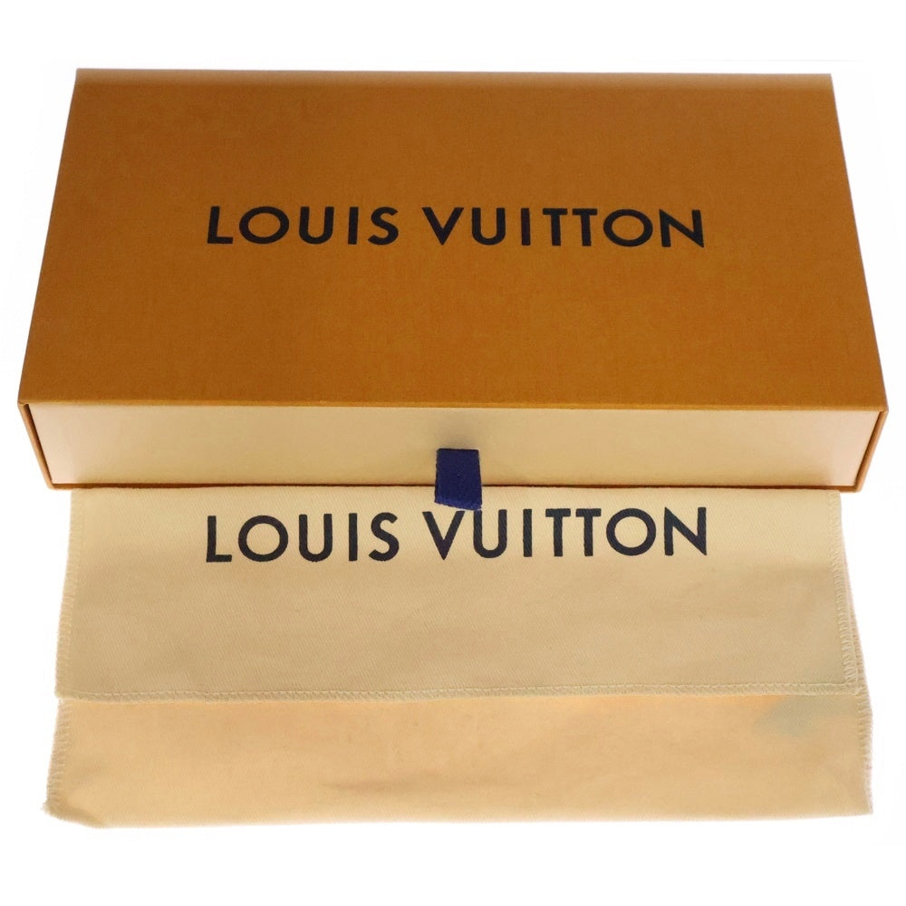 LOUIS VUITTON(ルイヴィトン) ジッピーウォレット ヴェルティカル タイガラマ モノグラム PVC レザー ラウンドファスナー ロングウォレット 長財布 シルバー金具 ブルー/ネイビー M30447