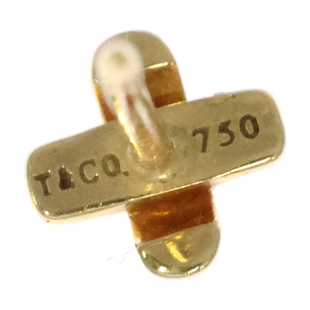 Tiffany & Co. 18金クロスステッチゴールドピアス 楽天市場】ティファニー Tiffany & Co. ピアス クロス ステッチ