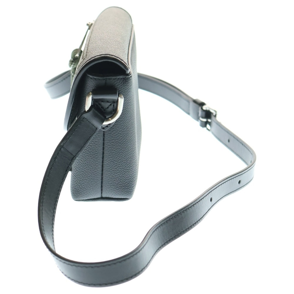 LOUIS VUITTON(ルイヴィトン) パルス・ウェアラブル ウォレット ショルダーバッグ ミニバッグ ブラック×カーキ シルバー金具 M12618