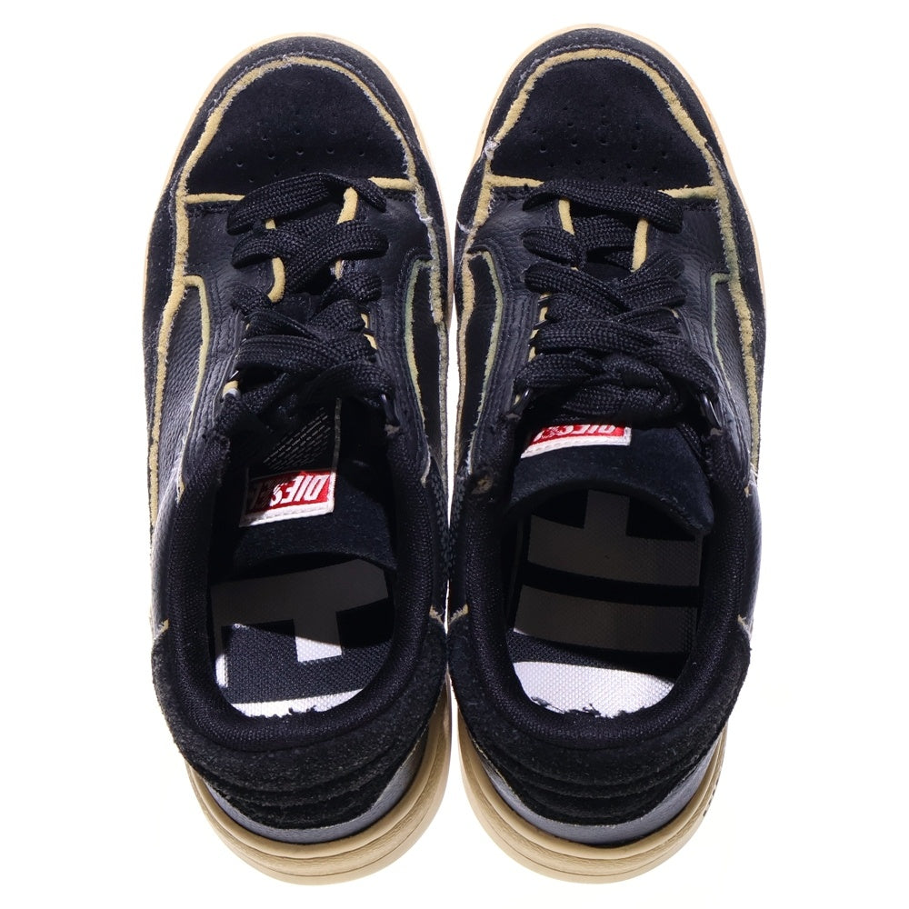 DIESEL(ディーゼル) S-SINNA LOW-W レザーローカットスニーカー ブラック レディース 24.5cm/7.5