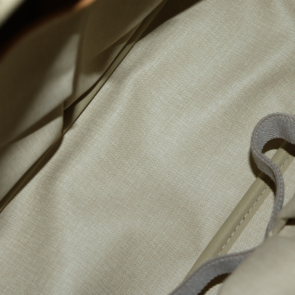 LOUIS VUITTON(ルイヴィトン) モノグラム ドーヴィル ハンドバッグ ブラウン ゴールド金具 レザー×PVC M47270