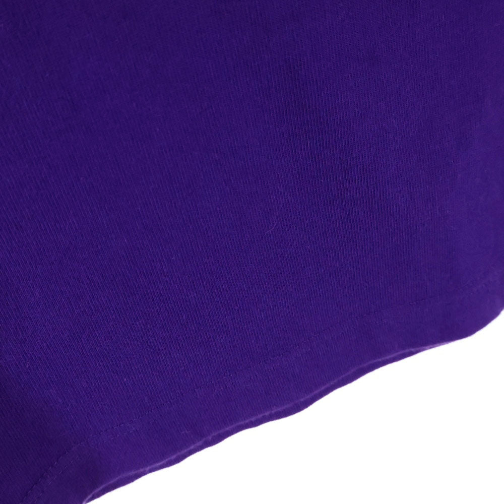 GUCCI(グッチ) GGロゴ エンブロイダリークルーネック半袖Tシャツカットソー パープル 673710 XJDVI