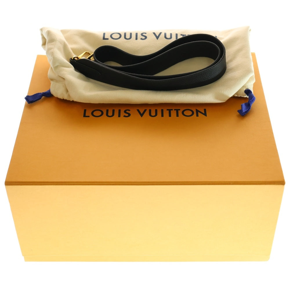 LOUIS VUITTON(ルイヴィトン) トリヨンレザー カプシーヌBB LVグリーンビジューロゴ 2WAYバッグ ショルダーバッグ ハンドバッグ ブラック レザー M59066 ゴールド金具