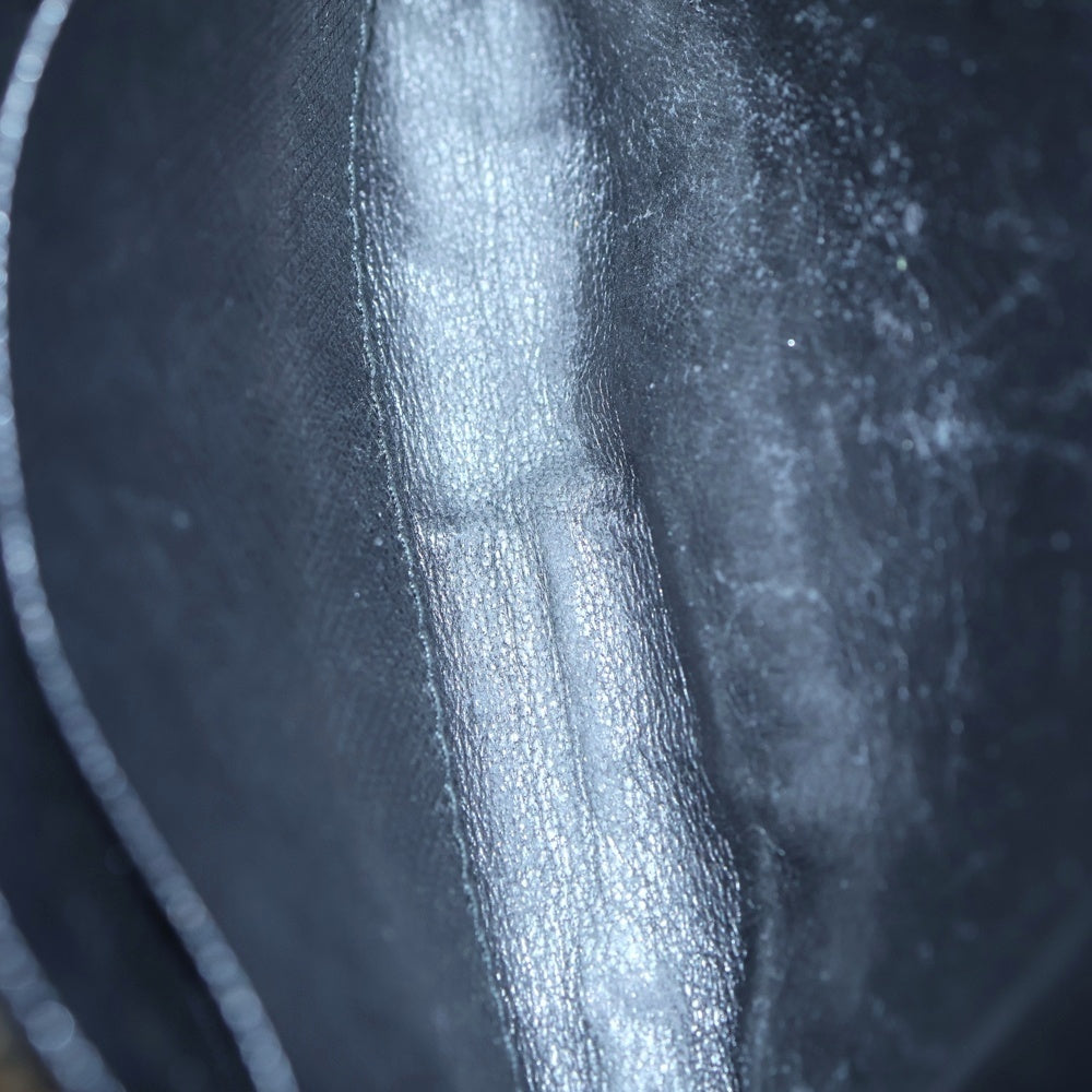 PRADA(プラダ) トライアングルロゴ サフィアーノ L字ファスナー コイン カードケース フラグメントケース ブラック レザー 1PP122 ゴールド金具