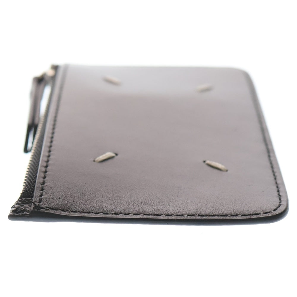 Maison Margiela 0(メゾンマルジェラ) フラグメントケース カードケース ブラック レザー SA1VX0008 レディース