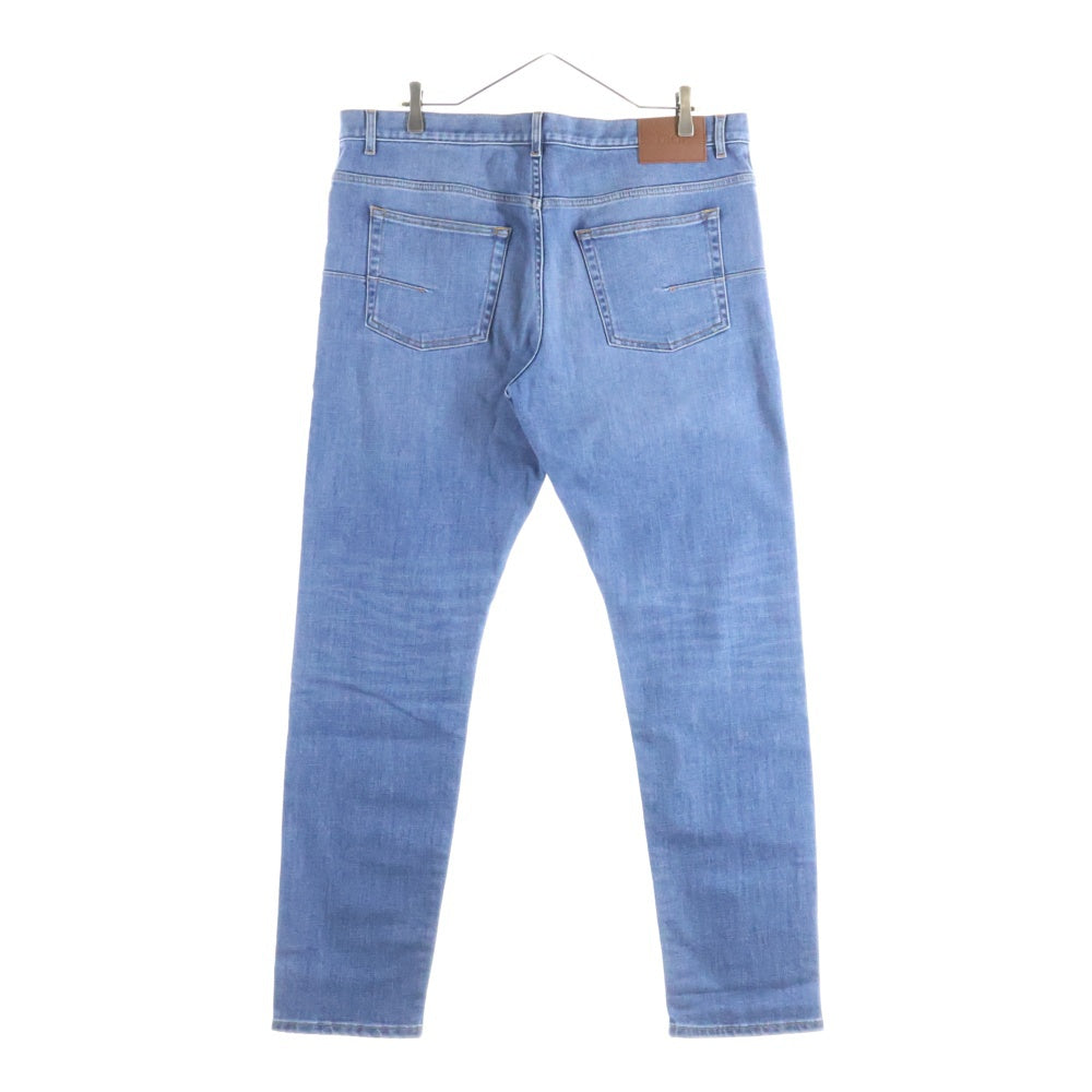 DIOR(ディオール) ウォッシュ加工 レザーパッチ ストレッチ スリム