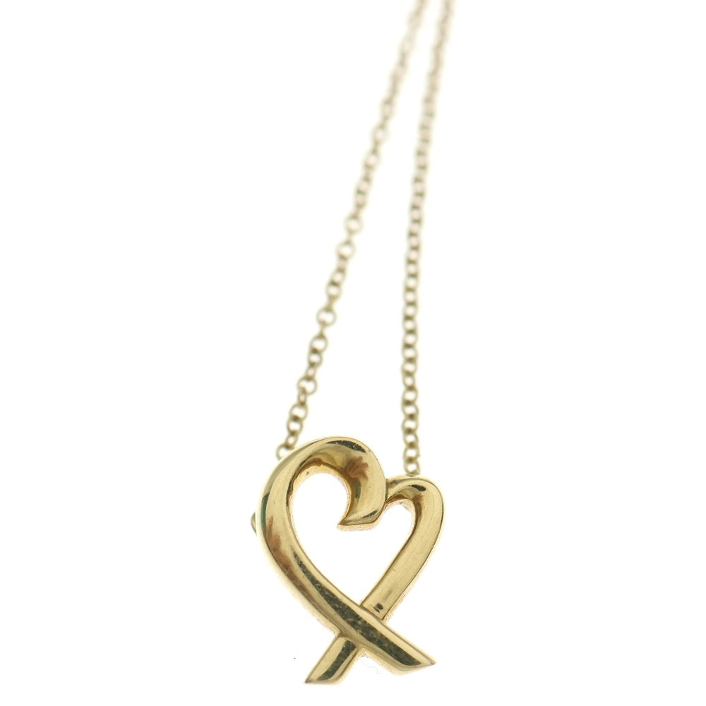Tiffany & Co. ゴールド ラビングハート ネックレス TIFFANY & Co.(ティファニー) ラビングハート ネックレス ペンダント