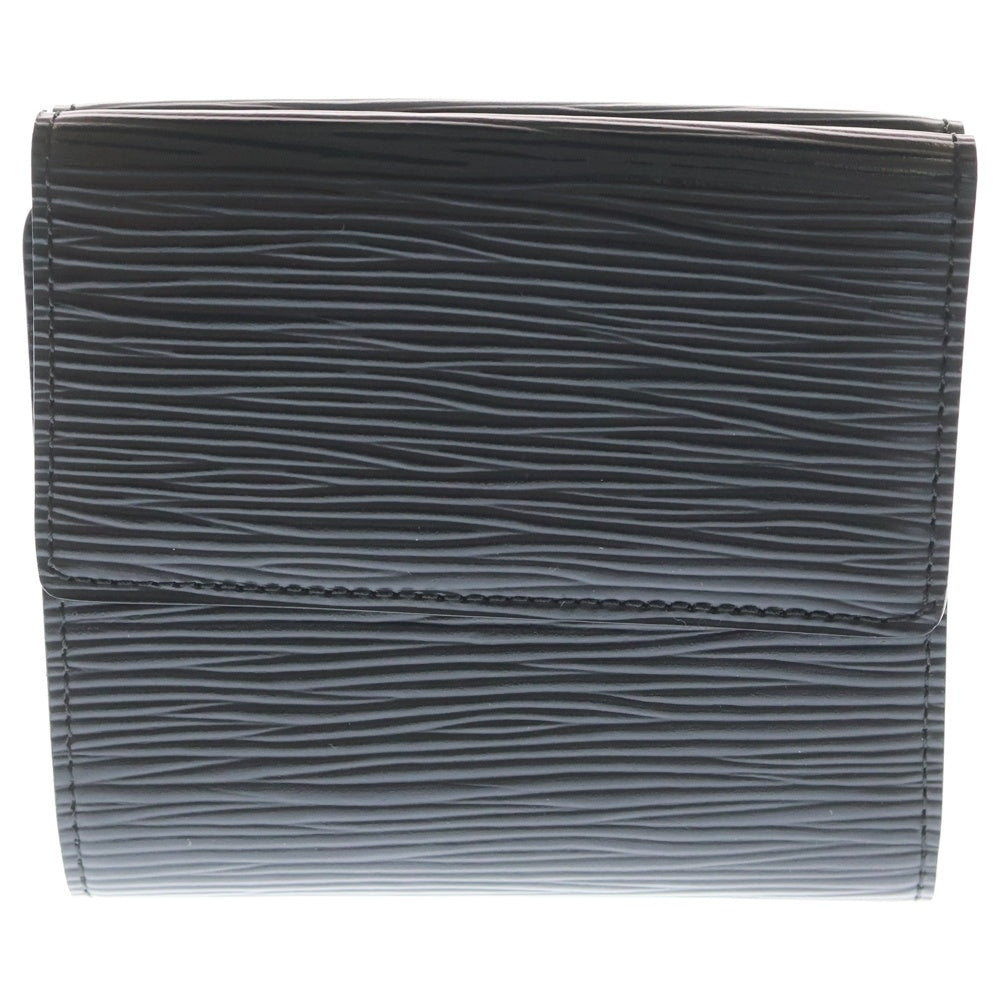 ルイヴィトン エピ ポルトビエ カルトクレディ モネ 折り財布 ブラック マルコ 美品 ルイヴィトン エピ ポルトビエ カルトクレディ モネ 財布 マルコ