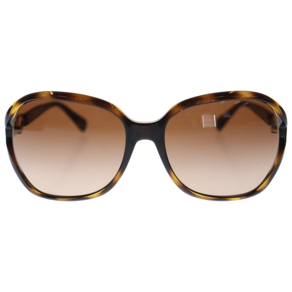 COACH(コーチ) キッシングCロゴテンプル オーバルフレーム カラーレンズ サングラス メガネ 眼鏡 アイウェア ブラウン 512013 レディース