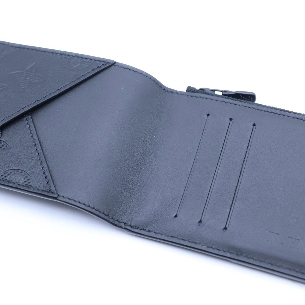 LOUIS VUITTON(ルイヴィトン) モノグラムシャドウ ハイブリッドウォレット ノワール レザー M81526 ICタイプ