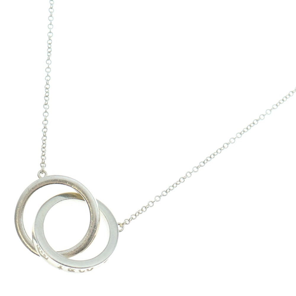 TIFFANY & Co.(ティファニー) 1837 インターロッキング サークルネックレス ペンダント チェーン シルバー Ag925 4.5g レディース