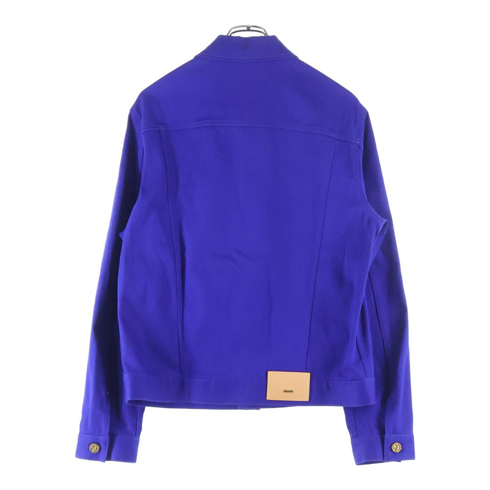 LOUIS VUITTON(ルイヴィトン) 22AW ロゴボタンコットンデニムジャケット ブルー RM222Q NEO HNA41W