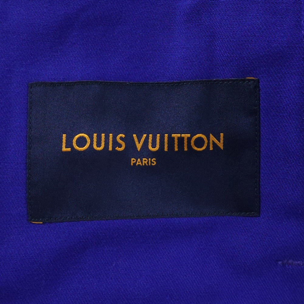 LOUIS VUITTON(ルイヴィトン) 22AW ロゴボタンコットンデニムジャケット ブルー RM222Q NEO HNA41W