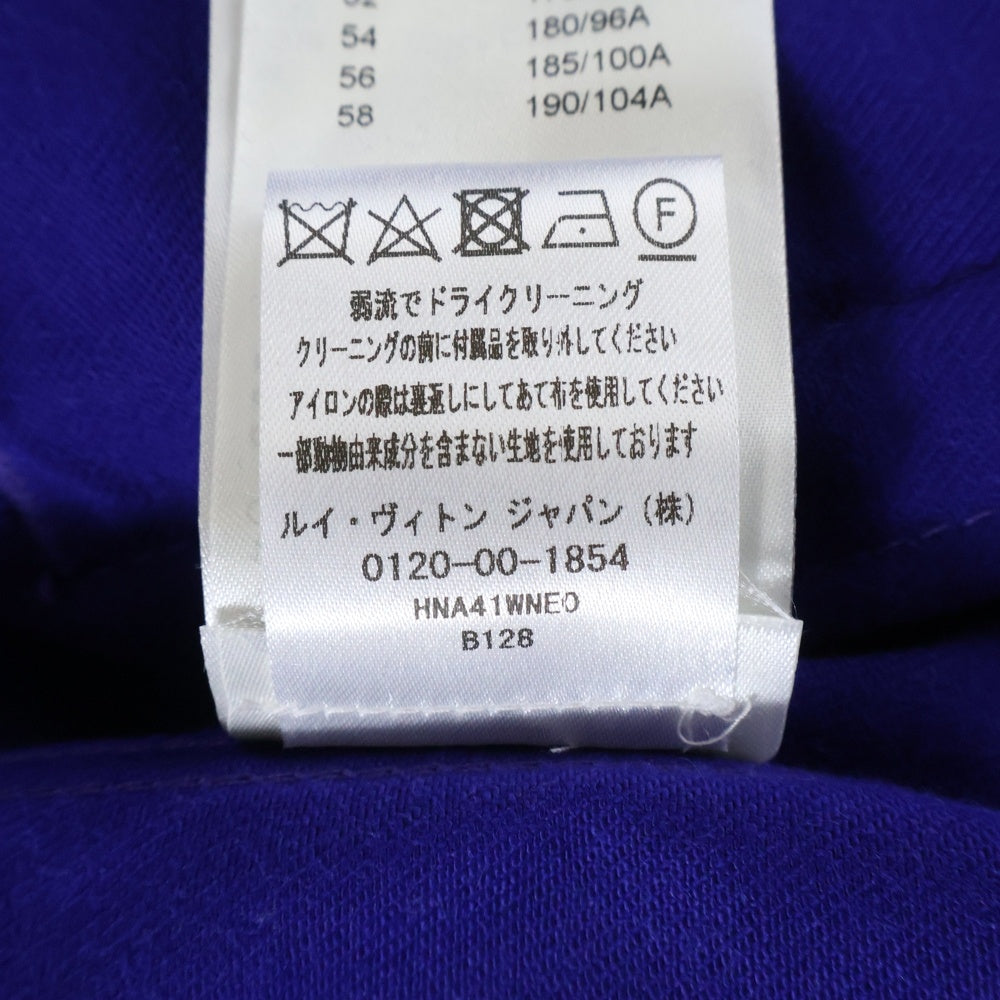 LOUIS VUITTON(ルイヴィトン) 22AW ロゴボタンコットンデニムジャケット ブルー RM222Q NEO HNA41W