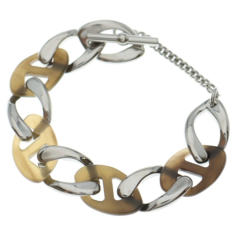 HERMES(エルメス) Chaine d'H bracelet チェーン・ドゥ・アッシュ チェーン ブレスレット バッファローホーン×メタル