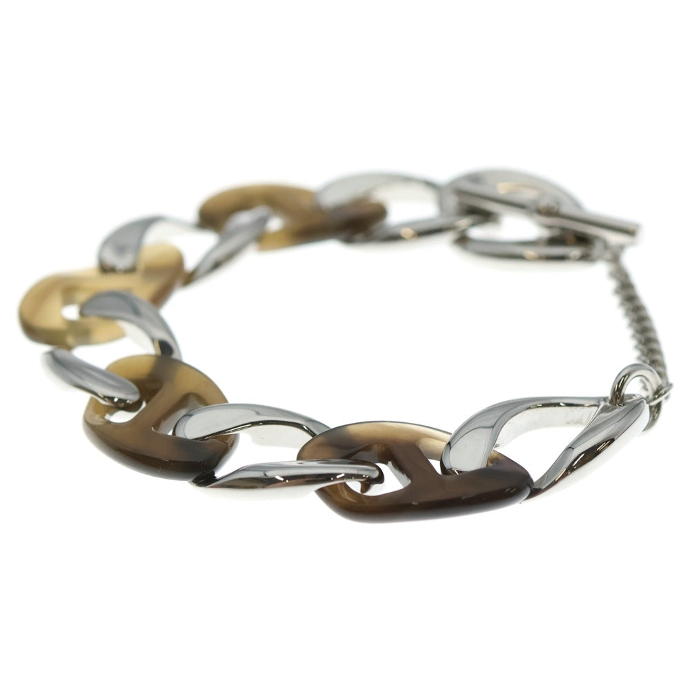 HERMES(エルメス) Chaine d'H bracelet チェーン・ドゥ・アッシュ チェーン ブレスレット バッファローホーン×メタル