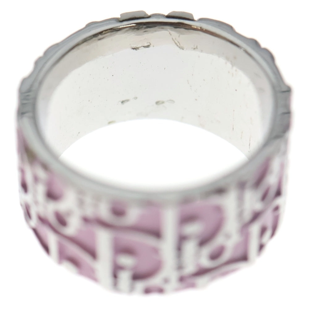 Christian Dior MONSIEUR(クリスチャンディオールムッシュ) トロッター リング ピンク×シルバー メタル 指輪 アクセサリー レディース