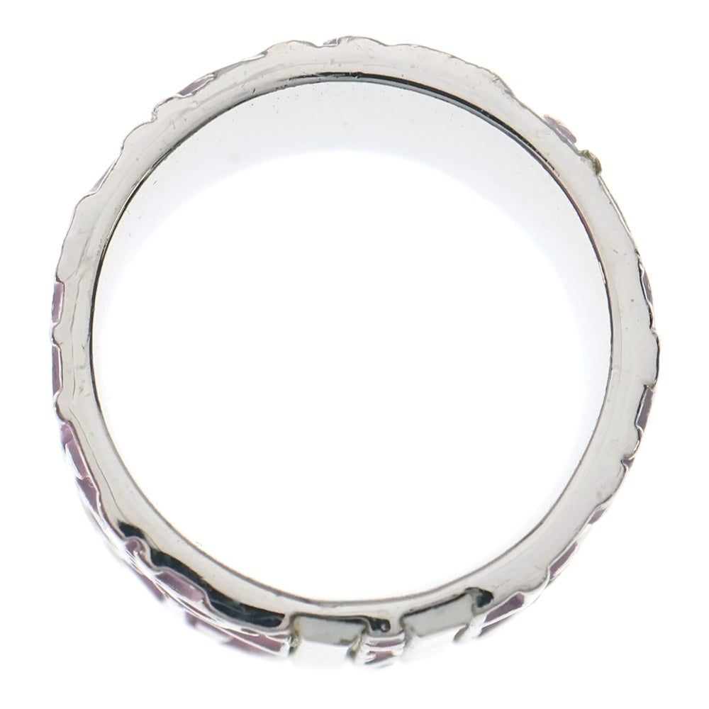 Christian Dior MONSIEUR(クリスチャンディオールムッシュ) トロッター リング ピンク×シルバー メタル 指輪 アクセサリー レディース