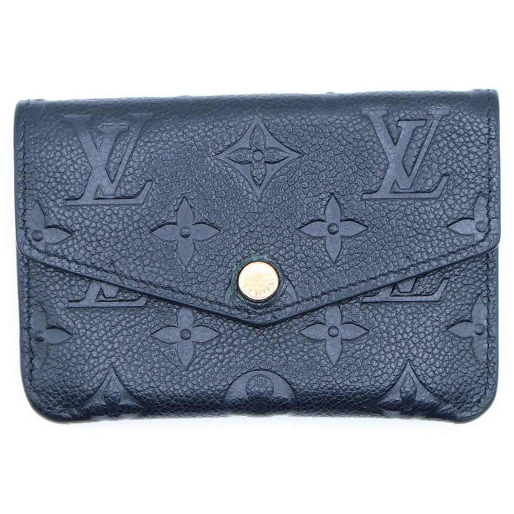 LOUIS VUITTON(ルイヴィトン) モノグラム アンプラント ポシェットクレ コインケース ゴールド金具 ブラック M6063 レディース