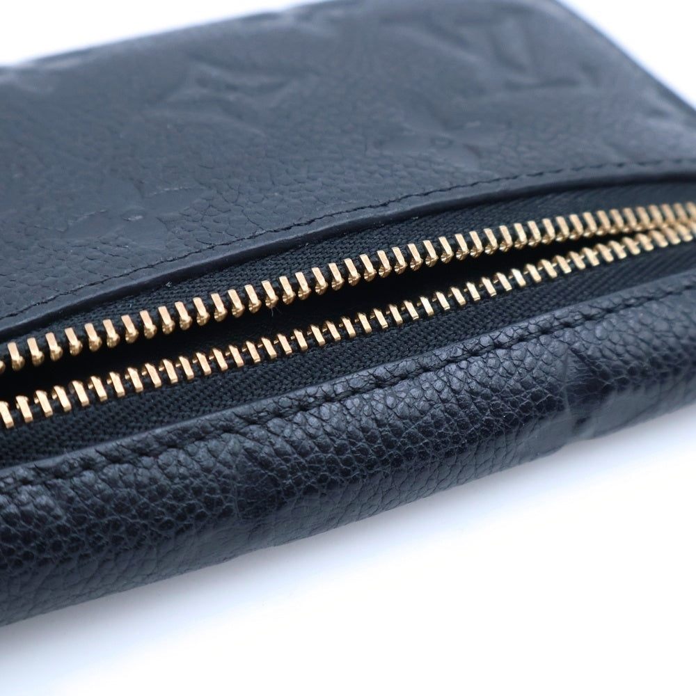 LOUIS VUITTON(ルイヴィトン) モノグラム アンプラント ポシェットクレ コインケース ゴールド金具 ブラック M6063 レディース
