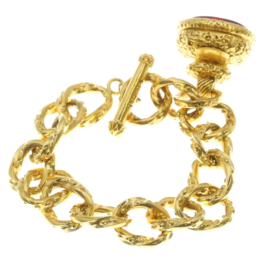 CHANEL(シャネル) グリポワ ココマーク 93A チェーンブレスレット GP