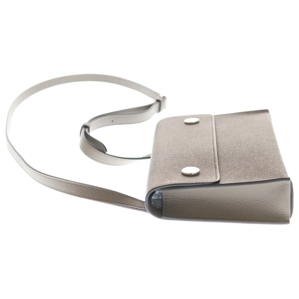 HERMES(エルメス) ナップトゥーゴー エトゥープ エプソン ショルダーバッグ K刻印 シルバー金具 レディース