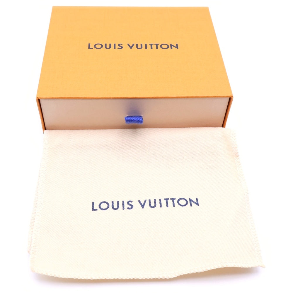 LOUIS VUITTON(ルイヴィトン) ポルトフォイユ・リサ 日本限定 コンパクトウォレット 二つ折り財布 ライトブルー×ネオンイエロー レザー M28049 ゴールド金具 レディース