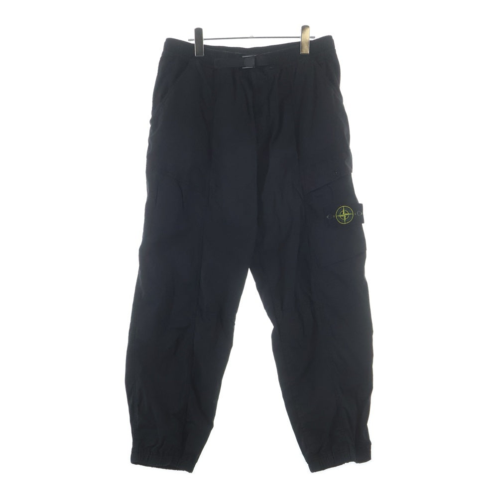 STONE ISLAND(ストーンアイランド) ワッペンロゴ カーゴ ジョガーパンツ ブラック